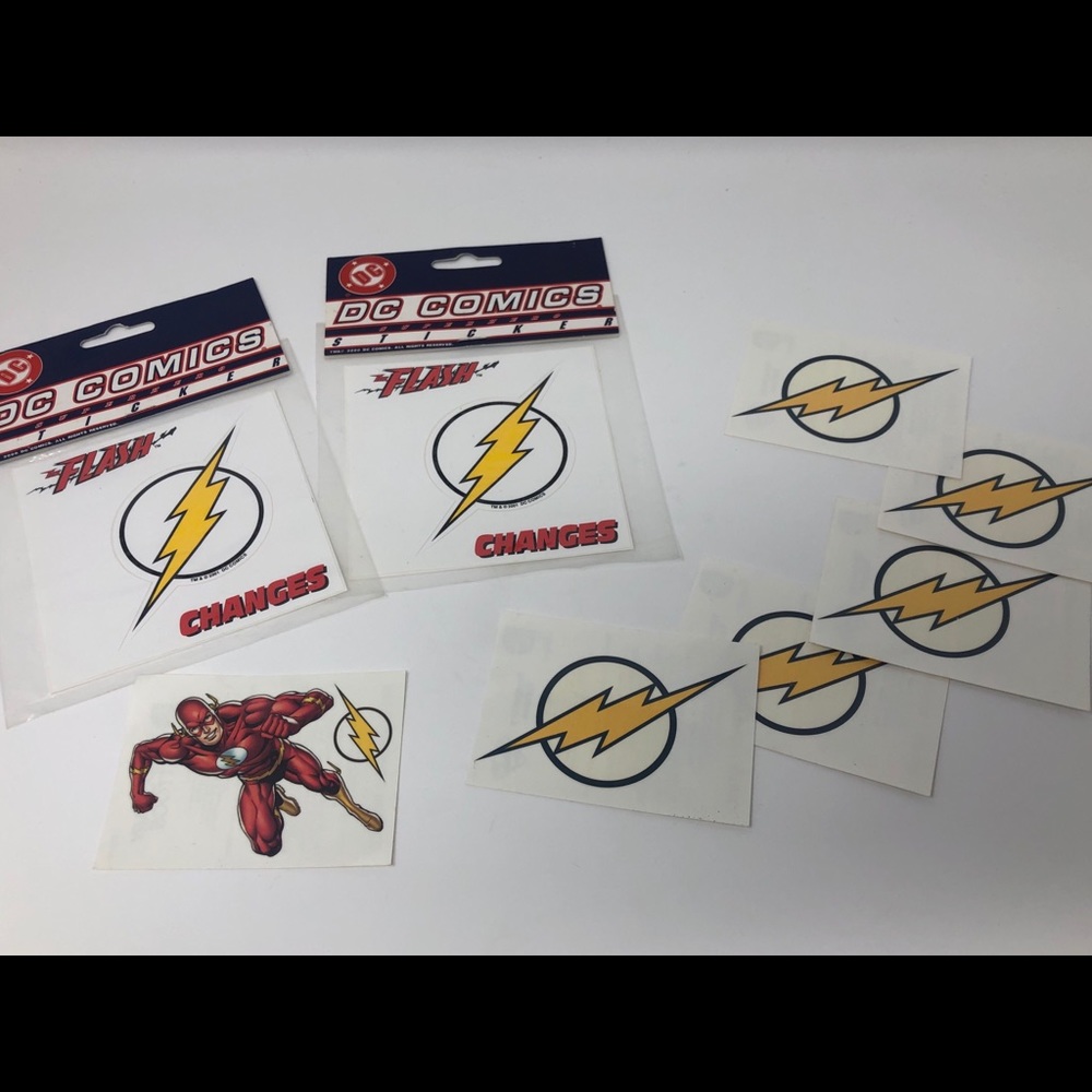 The Flash Stickers & Tattoos